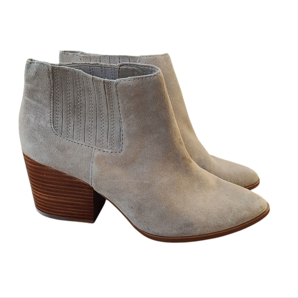 Revolve Suede Leather Chelsea Ankle Boots